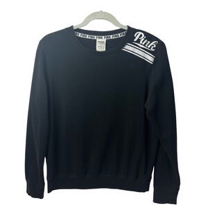 PINK Victoria’s Secret Sweatshirt Black Size S